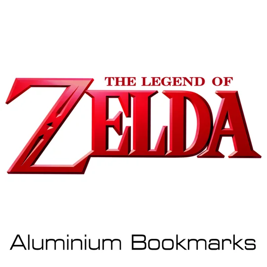The Legend of Zelda Aluminium Bookmarks