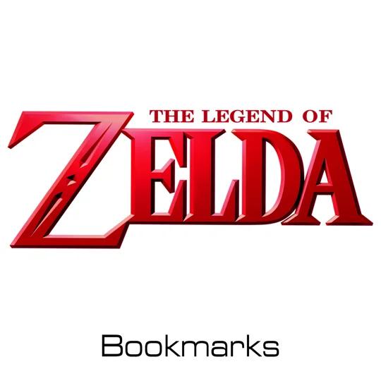 The Legend of Zelda bookmarks