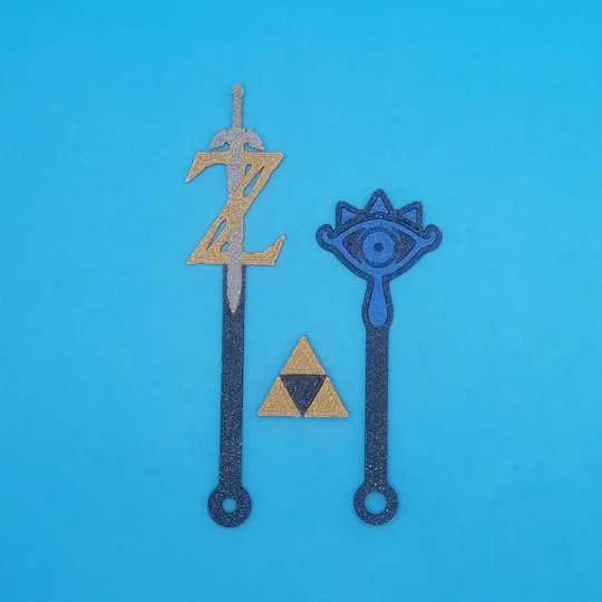The Legend of Zelda Breath of the Wild design 2 Ceramic Tile Wall Clock
