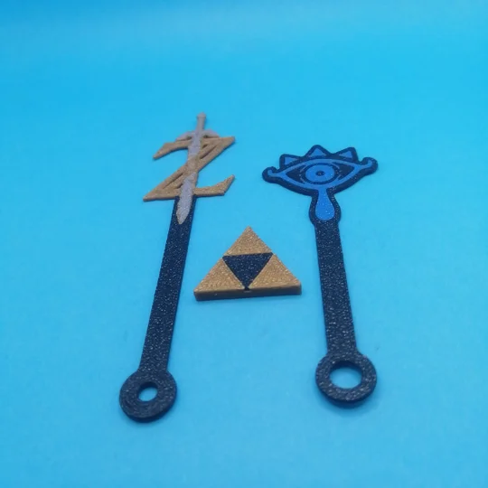 The Legend of Zelda Breath of the Wild design 2 Ceramic Tile Wall Clock