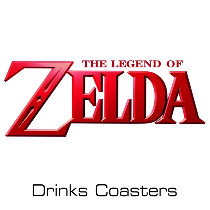The Legend of Zelda drinks coasters