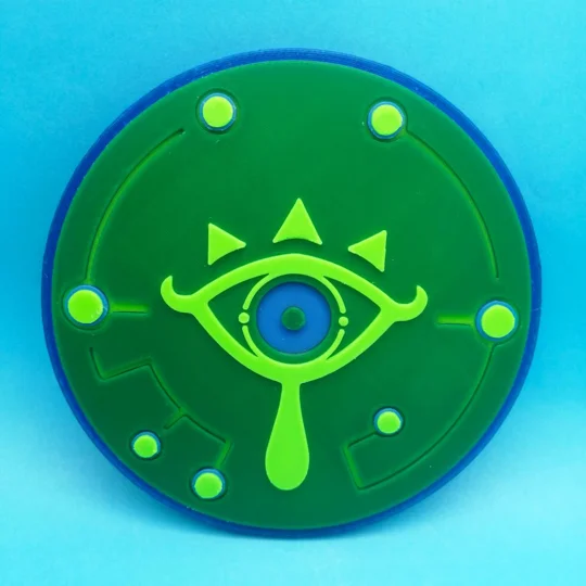 The Legend of Zelda - Sheikah Emblem 3D Printed Drinks Coaster