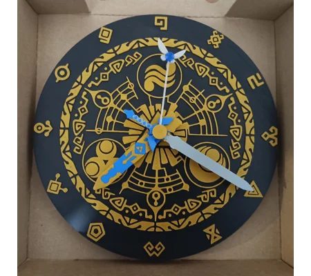 The Legend of Zelda - TriForce 3D Printed Clock