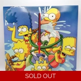 The Simpsons Ceramic Tile Wall Clock