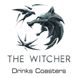 The Witcher drinks coasters