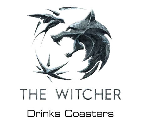 The Witcher drinks coasters