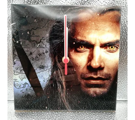The Witcher Ceramic Tile Wall Clock - Henry Cavill
