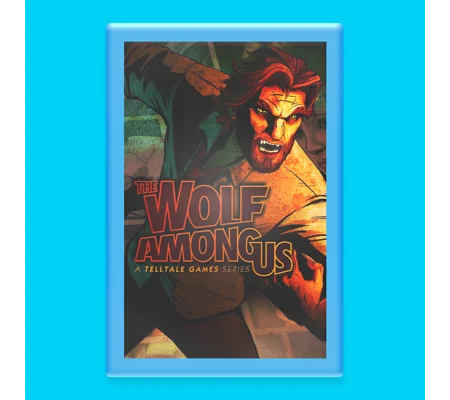 The Wolf Among Us - Plastic Photo Frame Magnet