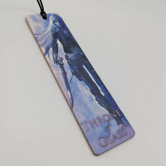 Throne of Glass bookmark and drinks coaster Set