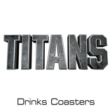 Titans drinks coasters