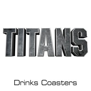 Titans drinks coasters