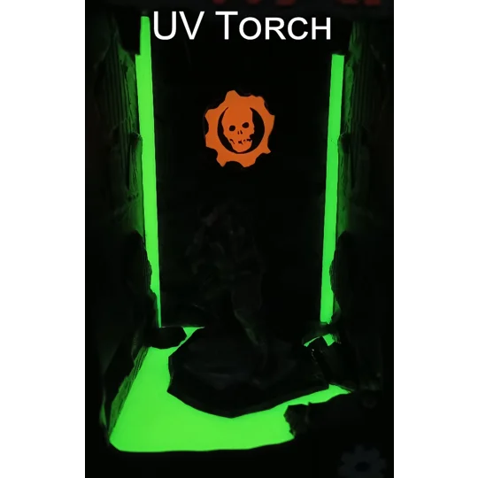 Totaku Figure Display - Gears of War Inspired Underground Imulsion Pit Nook