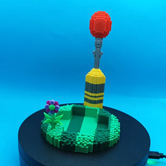 Totaku Sonic the Hedgehog display base 1