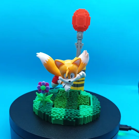 Totaku Sonic the Hedgehog display base 1