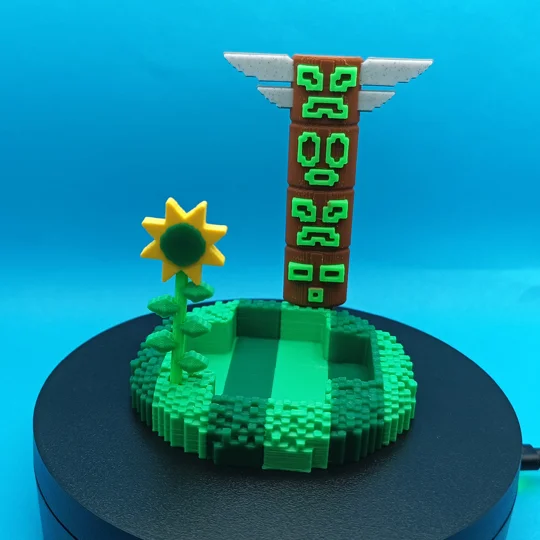 Totaku Sonic the Hedgehog display base 3