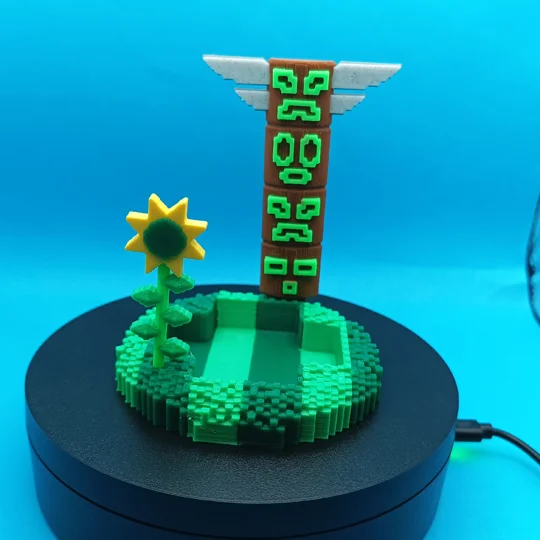 Totaku Sonic the Hedgehog display base 3