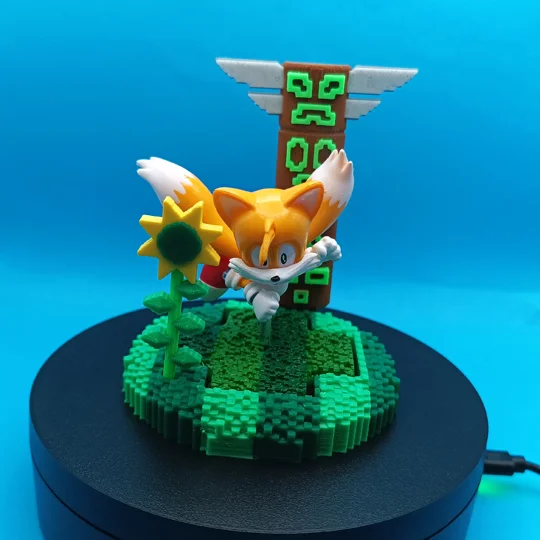 Totaku Sonic the Hedgehog display base 3