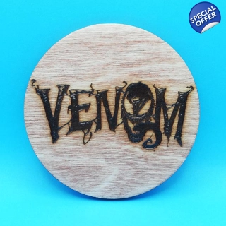 Marvel Venom laser engr.. Marvel Venom laser engr..