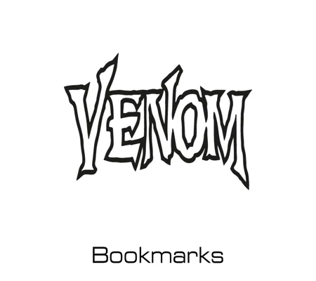 Venom bookmarks