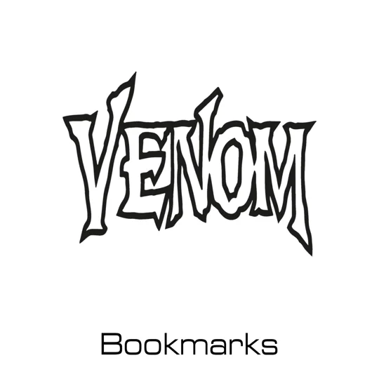 Venom bookmarks