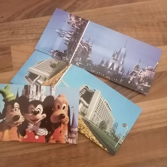 Walt Disney World - 20 Picture Postcards booklet