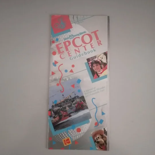 Walt Disney World EPCOT Center Guidebook 1991