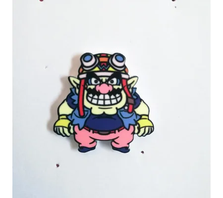Warioware - Wario pin badge - Super Mario Bros.