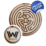 Westworld laser engraved keyring