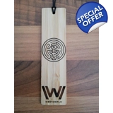Westworld laser engraved bookmark Westworld laser engraved bookmark