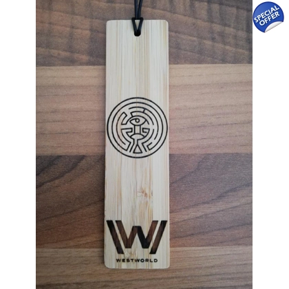 Westworld laser engraved bookmark Westworld laser engraved bookmark