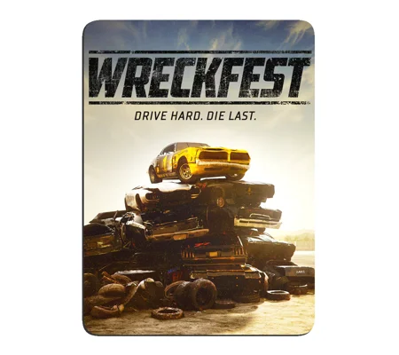 Wreckfest (2018) Glitter Full Magnetic Back Magnet