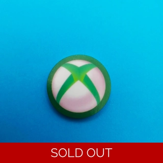 Xbox 360 logo pin badge