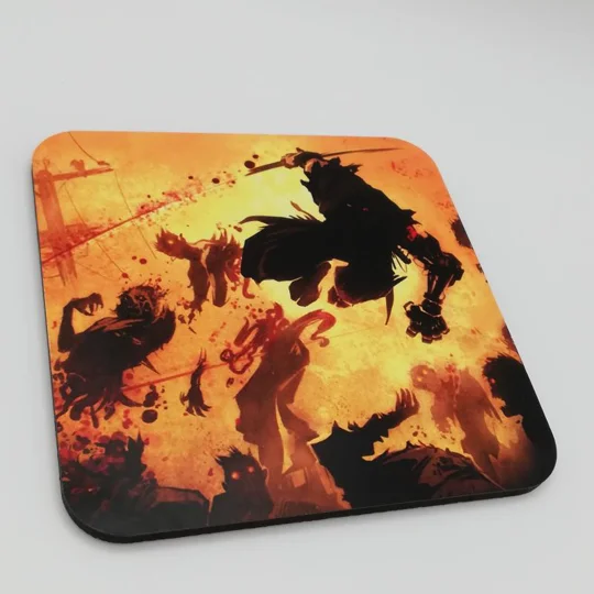 Yaiba Ninja Gaiden Z drinks coaster
