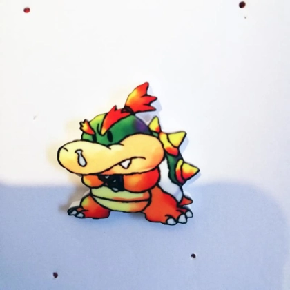 Yoshi's Island - Baby Bowser pin badge Yoshi's Island - Baby Bowser pin badge