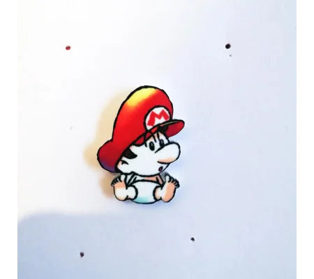 Yoshi's Island - Baby Mario pin badge