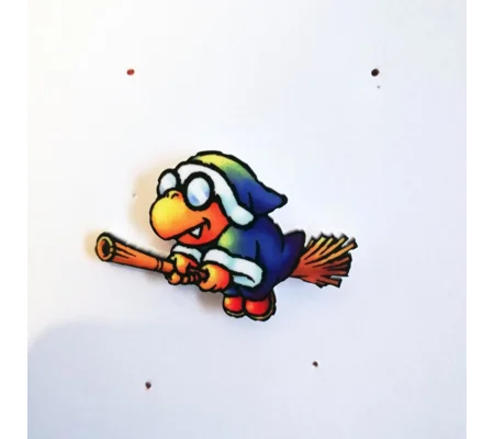 Yoshi's Island - Kamek pin badge