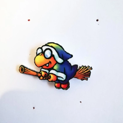 Yoshi's Island - Kamek pin badge Yoshi's Island - Kamek pin badge