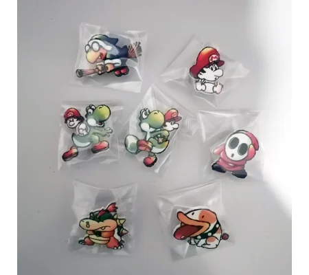 Yoshi's Island Pin Badge Bundle