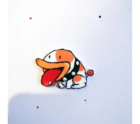Yoshi's Island - Poochy pin badge