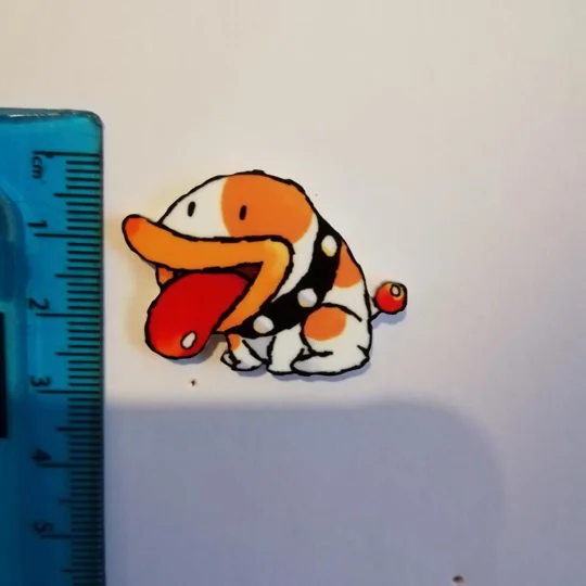 Yoshi's Island - Poochy pin badge