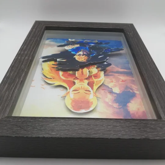 Legend of Zelda 3D shadow box