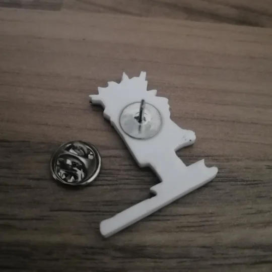 Zombie Axed pin badge - Evil Dead inspired