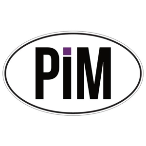 Oval Bumper Sticker - IN STOCK