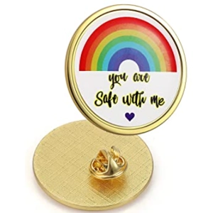 Safe With Me Pin - IN STOCK