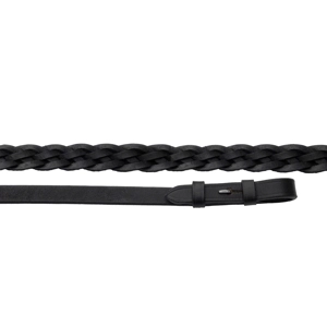 Windsor Equestrian Leather Plaited Reins