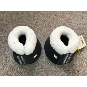 Hkm comfort fleece topped overreach boots