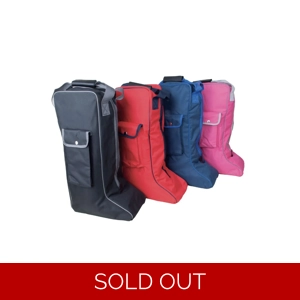 Rhinegold long boot bag. BN. Red