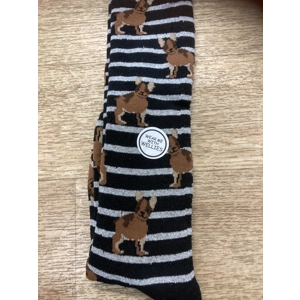 Ladies/Girls dog themed wellie socks. Knee high. 4-7UK various colours.