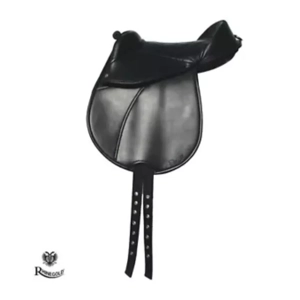 Rhinegold cub saddle 10” black.
