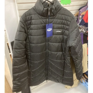 Weatherbeeta Puffer jacket in Olive. Zip pockets, Hood. Brand New